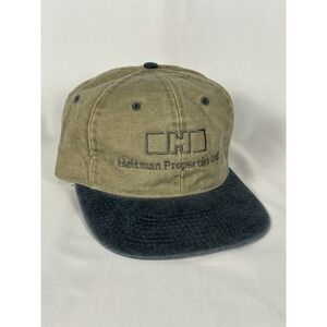 Heitman Properties Ltd Snapback Hat Washed Cotton Twill Faded Cap Fahrenheit